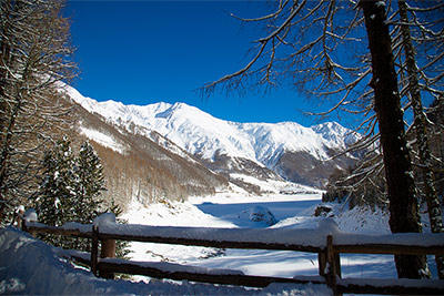 Inverno - Vernago al Lago in Val Senales