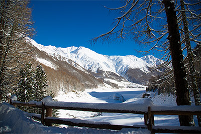 Winterlandschaft - Vernagt am See